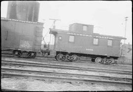 Northern Pacific Railroad Caboose, Number 1651 at Tacoma, Washington, circa 1935.