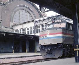 Amtrak Union Station at Tacoma, Washington, in 1984.