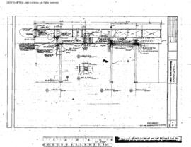 Amtrak Engineering Drawing, Amtrak Depot at Tacoma, Washington, 1983