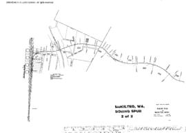 Plat Map of Great Northern Facilities at Mukilteo, Washington, 1967