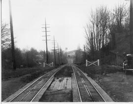 Seattle Municipal Railway cable car, Seattle, Washington, 1940