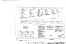 Northern Pacific Engineering Drawing: Detail of Retaining Wall, Wall for Grade Separation Spokane...