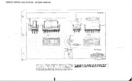 Northern Pacific Engineering Drawing: Pier/Abutment, Bridge 155 (200) - West Gallatin River, West...