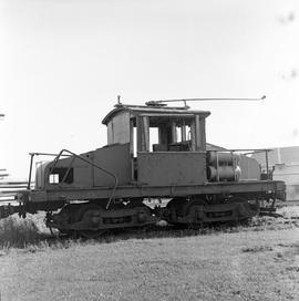 Canadian Railway Museum electric locomotive at Delson, Quebec on August 24, 1969.