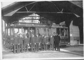 Union Trunk Line cable car 70, Seattle, Washington, circa 1900