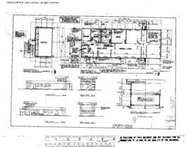 Northern Pacific Engineering Drawing, Intermodal Building at Stacy Street Hub, Seattle, Washingto...