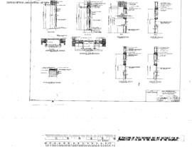 Great Northern Engineering Drawing, Freight House at Vancouver, British Columbia, 1964