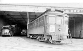 Seattle Municipal Railway Car 606, Seattle, Washington, circa 1940