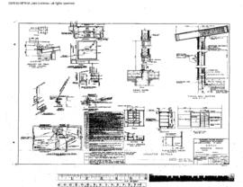 Northern Pacific Engineering Drawing, Depot at Kamiah, Idaho, 1966