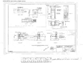 Great Northern Engineering Drawing, Car Shop at Interbay, Washington, 1969