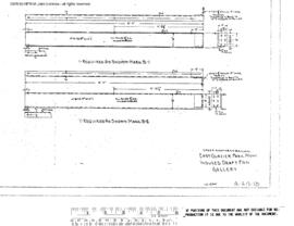 Great Northern Engineering Drawing, Power Plant at East Glacier Park, Montana, undated