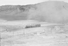Northern Pacific steam locomotive 5003 at Muir, Montana, in 1953.