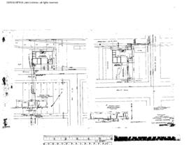 Northern Pacific Engineering Drawing, Warehouse for Ryan Fruit Company at Bozeman-Livingston, Mon...