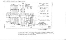 Spokane, Portland and Seattle Railway Engineering Drawing: Pier II, Bridge T44.0 - Deschutes Rive...