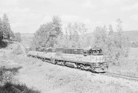 Chicago, Milwaukee, St. Paul & Pacific Railroad Company diesel locomotive number 4802 at St. ...