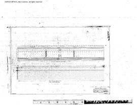 Great Northern Engineering Drawing, Pier 88 Warehouse and Offices at Seattle, Washington, 1899