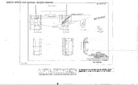 Northern Pacific Engineering Drawing: Plan of Abutment, Bridge 59, West of Reed Point, Montana, u...
