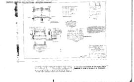 Camas Prairie Railroad Engineering Drawing: Detail of Pier/Abutment, Bridge 1 - Highway, South of...