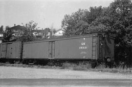 Great Northern Maintenance of Way Car, Bellingham, Washington, undated