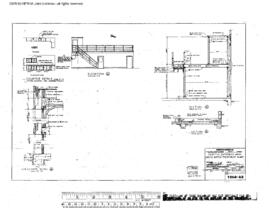 Burlington Northern Engineering Drawing, Wastewater Treatment Facility at Interbay, Washington, 1978