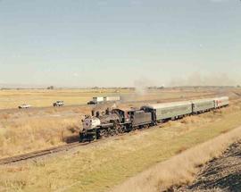 Great Western Railway Steam Locomotive Number 51 at Prosser, Washington in October 1990.