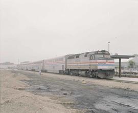 Amtrak station at Tacoma, Washington, in 1984.