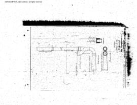 Northern Pacific Engineering Drawing, Depot at Kent, Washington, 1927