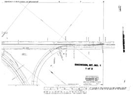 Plat Map of Great Northern Facilities at Snowden, Montana, 1929