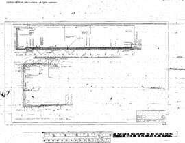 Northern Pacific Engineering Drawing, Freight House at Missoula, Montana, undated