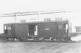 Seattle Electric Company Number 468 at the Georgetown carbarn, Seattle, Washington, circa 1912.