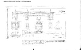 Northern Pacific Engineering Drawing: General Plan, Bridge 42 (65), West of Avon, Montana, 1901