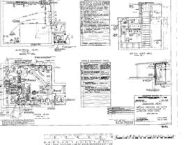 Northern Pacific Engineering Drawing, Water Station at Paradise, Montana, 1975