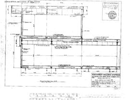 Spokane, Portland, and Seattle Railway Engineering Drawing, Yard Office and Tower at Vancouver, W...