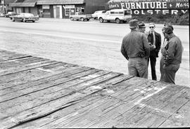 Burlington Northern accident at Bremerton, Washington in 1975.