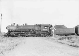 Northern Pacific steam locomotive 2248 at East Auburn, Washington, in 1944.