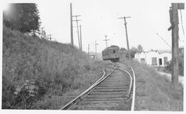 Seattle & Rainier Valley Railway Car 110 in Seattle, Washington, 1936