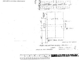 Spokane, Portland, and Seattle Railway Engineering Drawing, Unnamed Structure at Vancouver, Washi...