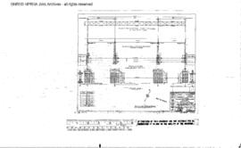 Northern Pacific Engineering Drawing: Frame and Location Plans, Bridge 0.1, Shelton, Washington, ...