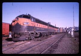 Great Northern Diesel Locomotive 452D at Seattle, Washington, undated