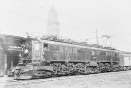 Chicago, Milwaukee, St. Paul & Pacific Railroad Company electric locomotive number 10309 at S...