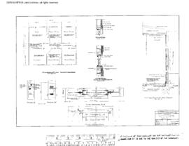 Spokane, Portland, and Seattle Railway Engineering Drawing, Section Bunkhouse and Foreman's House...
