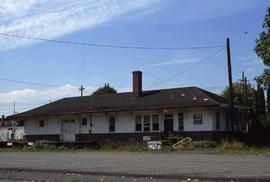 Burlington Northern Depot.at Kent, Washington, in 1990.