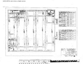 Great Northern Engineering Drawing, Pier 88 Warehouse and Offices at Seattle, Washington, 1947