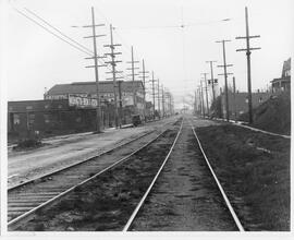 Seattle Municipal Railway Track, Seattle, Washington, 1920