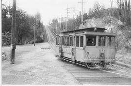 Seattle Municipal Railway cable car 3, Seattle, Washington, 1940