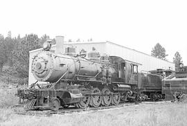 Unknown Steam Locomotive Number 14 at Custer, South Dakota in September, 1972.