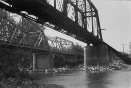 Northern Pacific Bridge 61.1, Arlington, Washington, undated