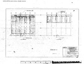 Great Northern Engineering Drawing, Pier 88 Warehouse and Offices at Seattle, Washington, 1947