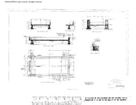 Great Northern Engineering Drawing, Power Plant at East Glacier Park, Montana, 1958