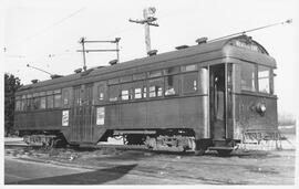 Seattle & Rainier Valley Railway Car 113 in Seattle, Washington, 1936